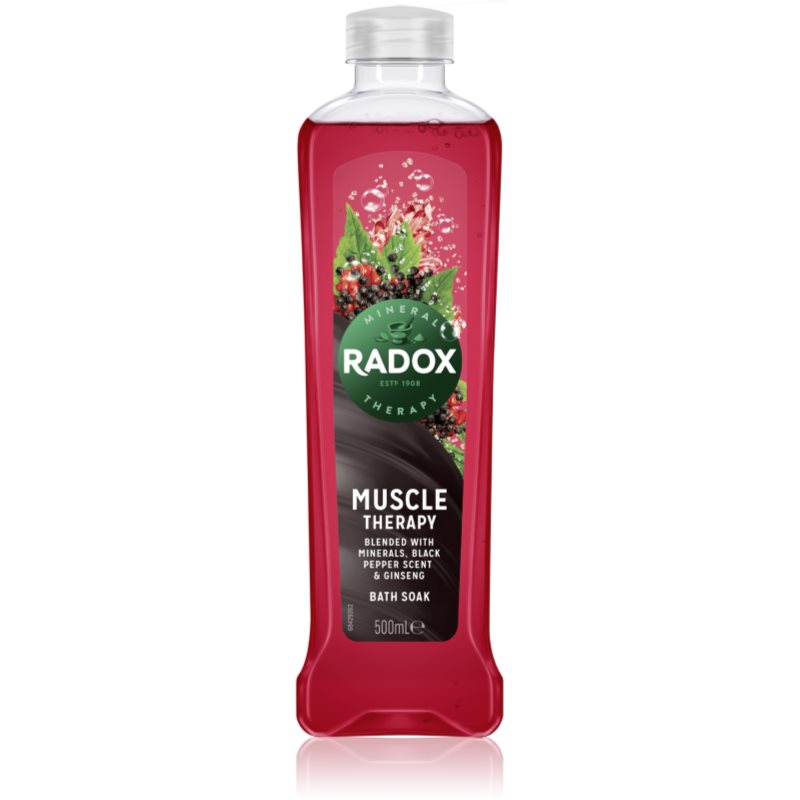 Radox Men Muscle Therapy habfürdő Black Pepper & Ginseng 500 ml-Eredeti