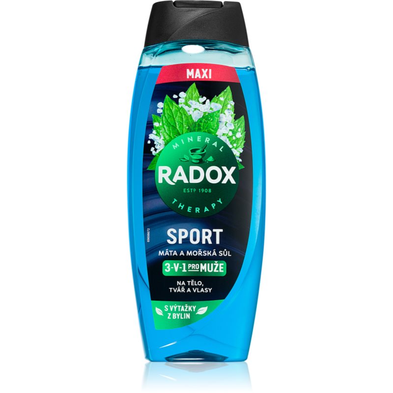 Radox Mineral Therapy fürdőgél férfiaknak maxi Mint & Sea Salt 450 ml-Ár