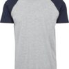 Raglan contrasting T-shirt grey/navy