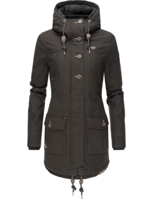 Ragwear Átmeneti kabátok 'Jane'  fekete-hu