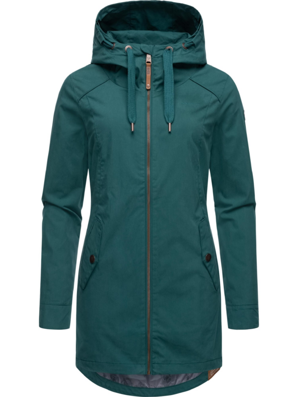 Ragwear Átmeneti parka  smaragd-Hungary