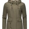 Ragwear Funkcionális dzseki 'Jazmin'  olíva-hu