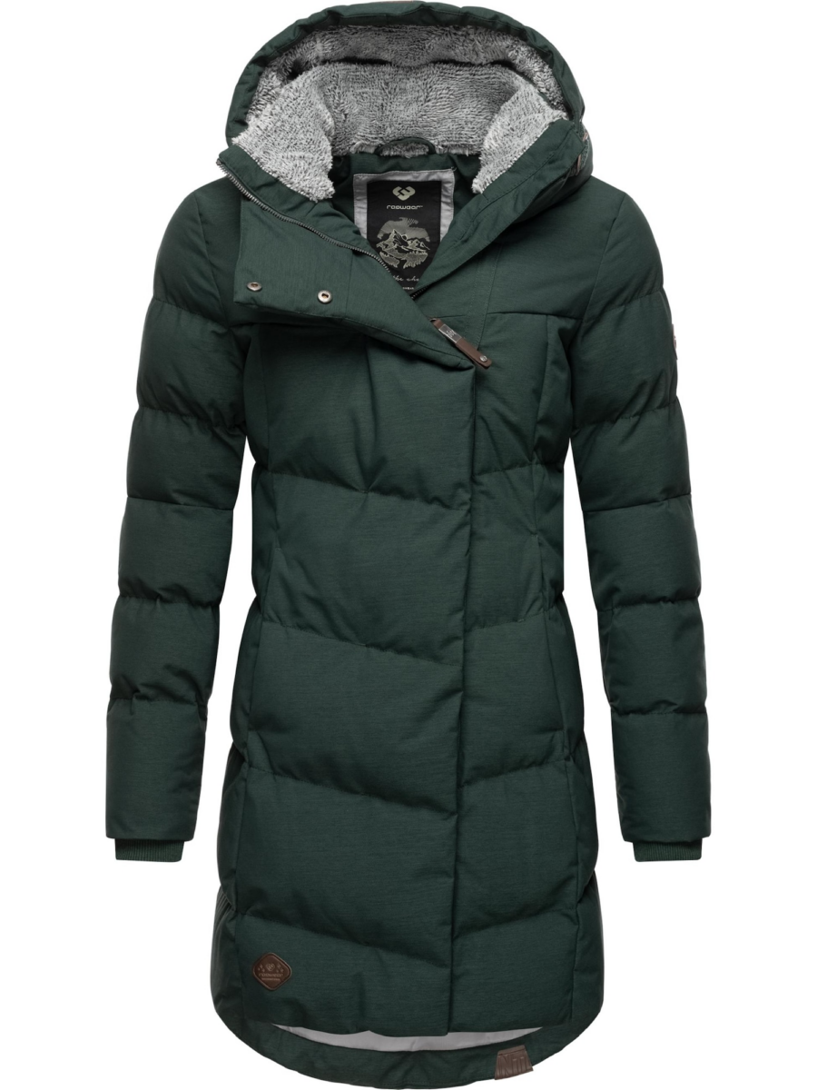 Ragwear Funkcionális kabátok 'Pavla'  sötétzöld-Ár