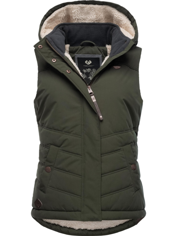 Ragwear Mellény 'Hesty'  khaki-Hungary