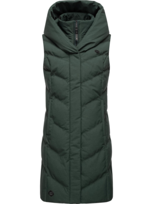 Ragwear Mellény 'Natalka'  sötétzöld-Ár