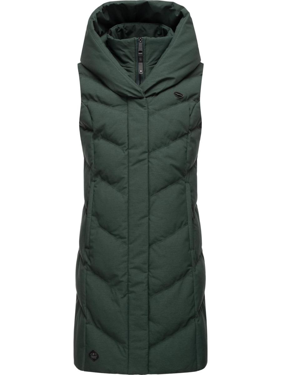 Ragwear Mellény 'Natalka'  sötétzöld-Ár