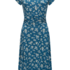 Ragwear Nyári ruhák 'Ivone'  sötétsárga / benzin / piszkosfehér-Hungary