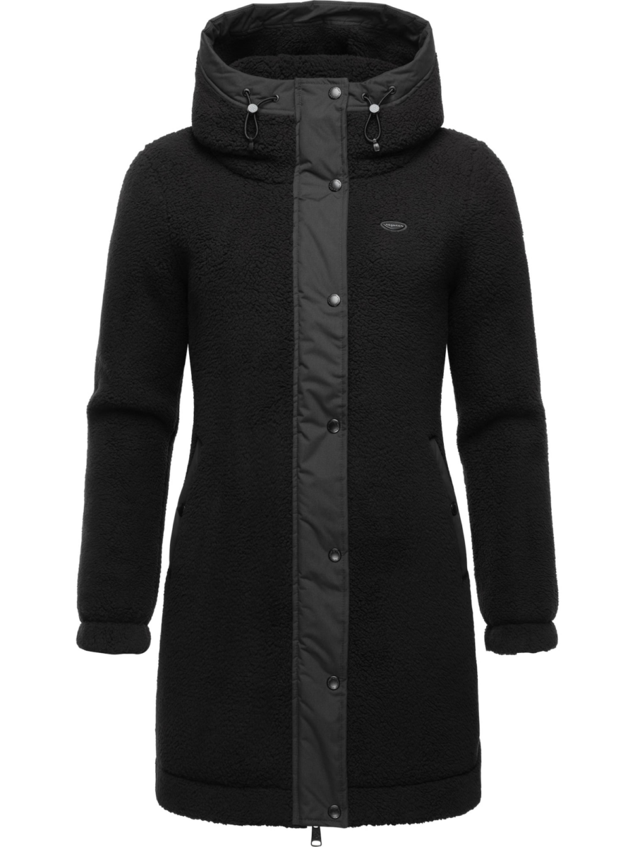 Ragwear Polár dzseki 'Cousy'  fekete-Ár
