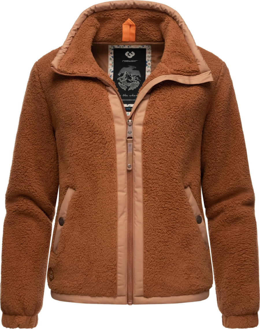 Ragwear Polár dzseki 'Nordicka'  karamell / konyak-Ár