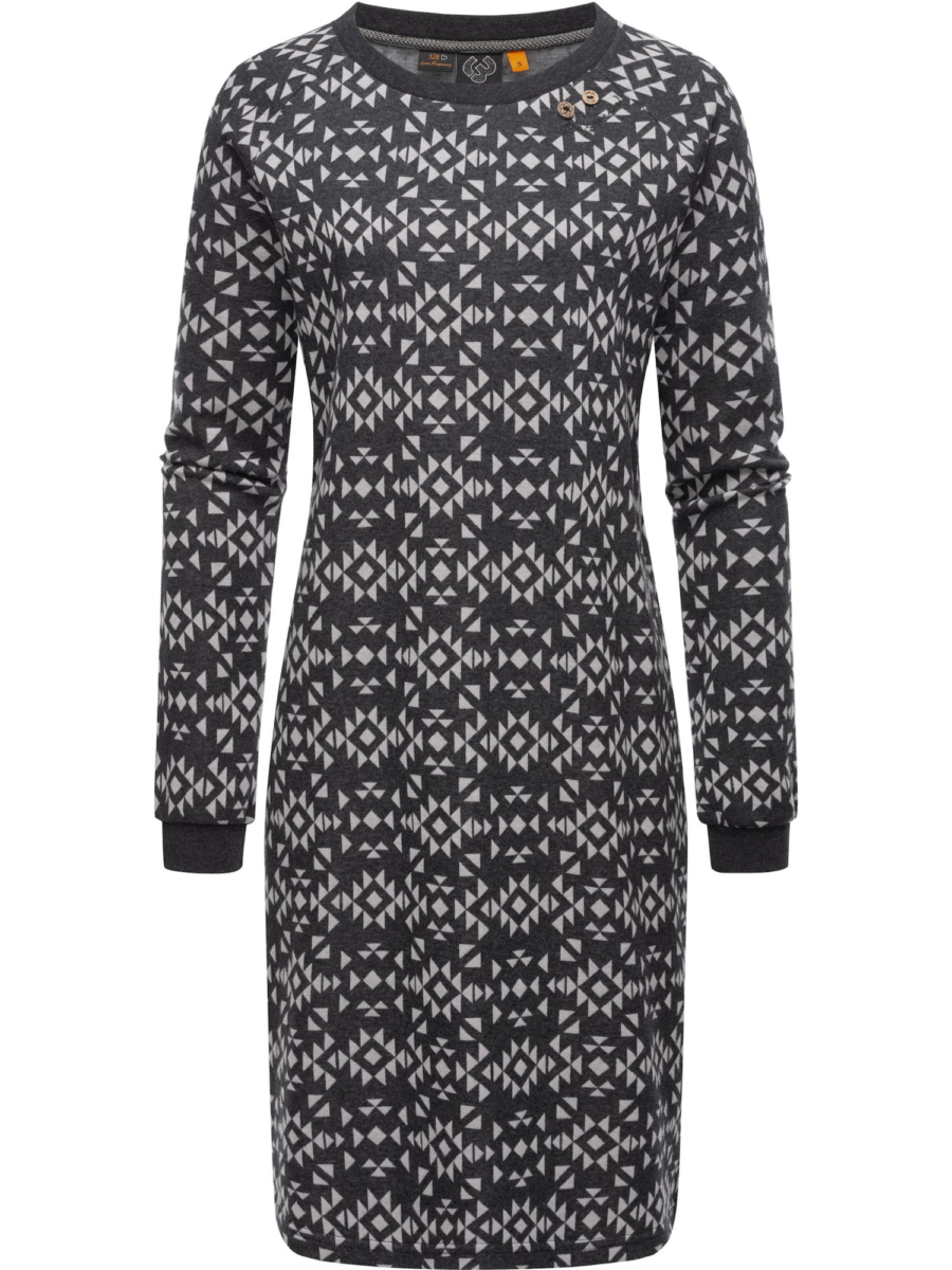 Ragwear Ruha 'Dassa Aztec'  sötétszürke / fehér-Ár