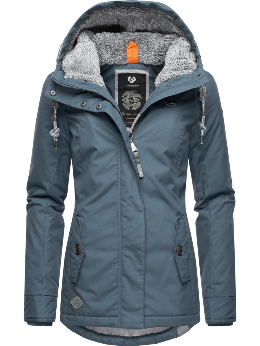 Ragwear Téli dzseki 'Monade'  galambkék / szürke-Ár