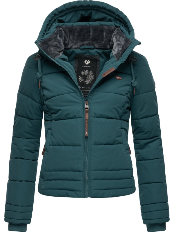 Ragwear Téli dzseki 'Novva'  barna / sötétzöld / fekete / fehér-Hungary