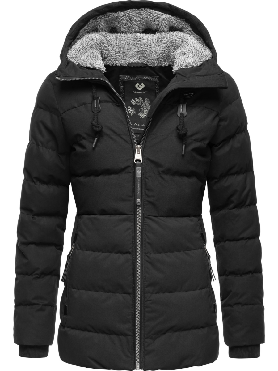 Ragwear Téli dzseki 'Quantic'  fekete-Hungary