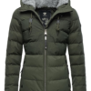 Ragwear Téli dzseki 'Quantic'  olíva / fekete / fehér-Hungary