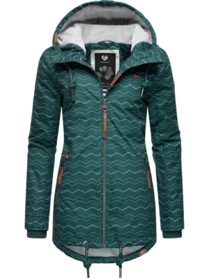 Ragwear Téli dzseki 'Zuzka'  zöld / világoszöld-Hungary