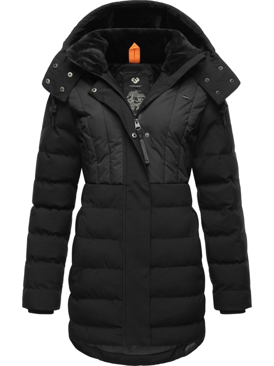 Ragwear Téli parka 'Ashanta'  fekete-Ár