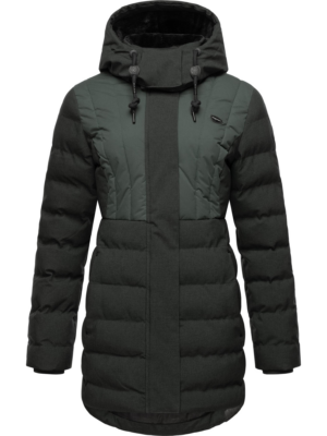 Ragwear Téli parka 'Ashanta'  sötétzöld-Ár