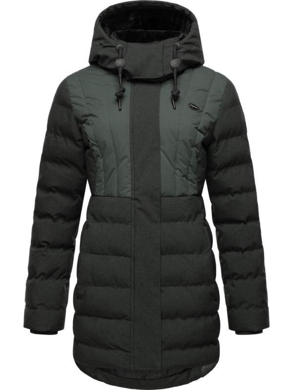 Ragwear Téli parka 'Ashanta'  sötétzöld-Ár