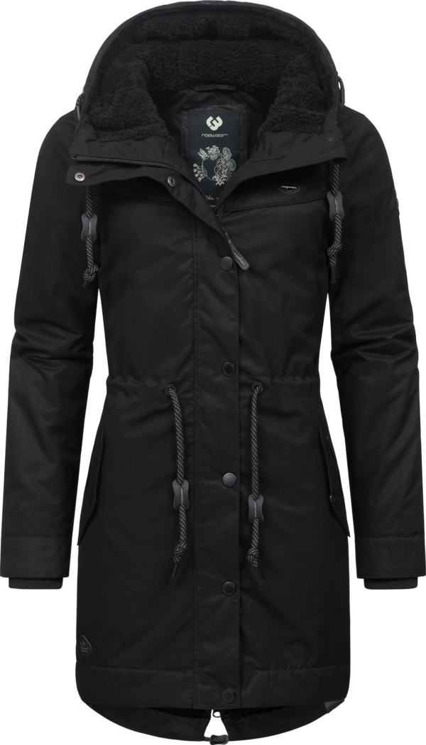Ragwear Téli parka 'Canny'  fekete-Hungary