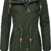 Ragwear Téli parka 'Canny'  világosbarna / sötétzöld-Hungary