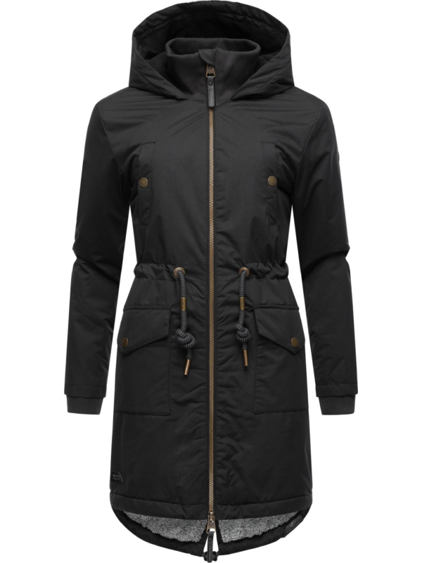 Ragwear Téli parka 'Crescend'  fekete-Hungary