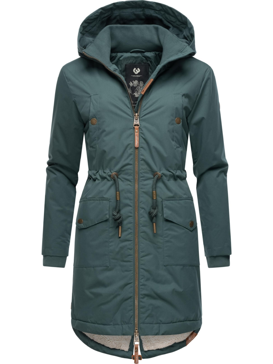 Ragwear Téli parka 'Crescend'  fenyő-Hungary