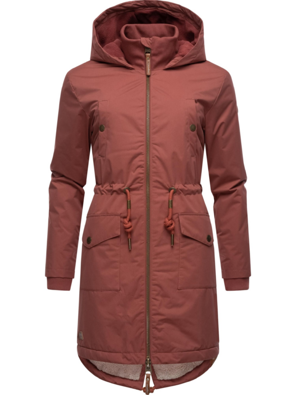 Ragwear Téli parka 'Crescend'  rozsdabarna-Hungary