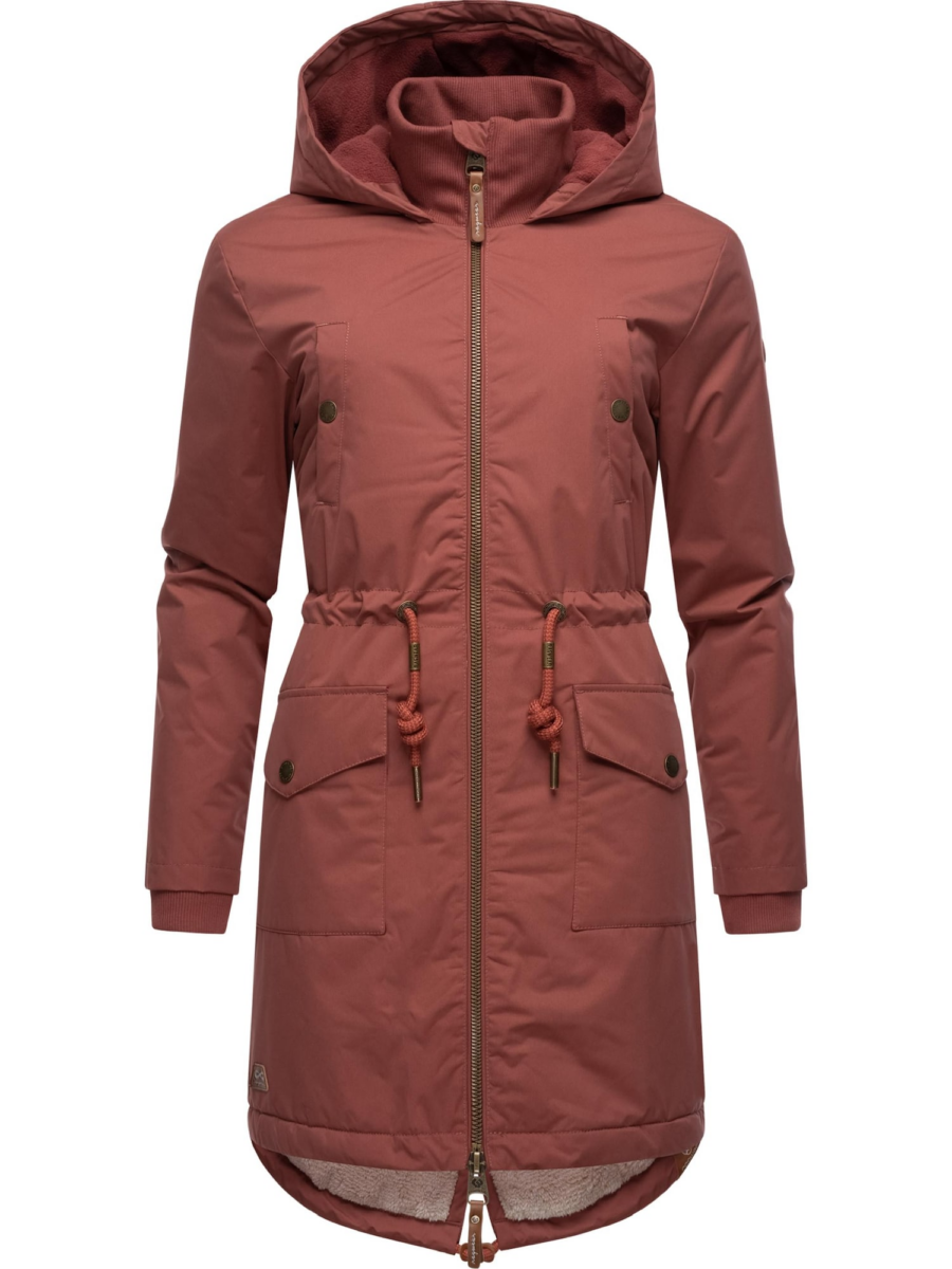 Ragwear Téli parka 'Crescend'  rozsdabarna-Hungary