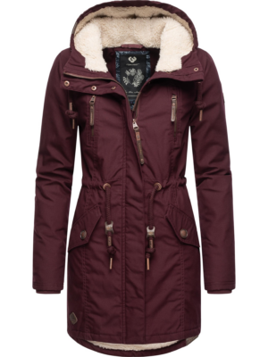 Ragwear Téli parka 'Elsie'  borvörös-Hungary