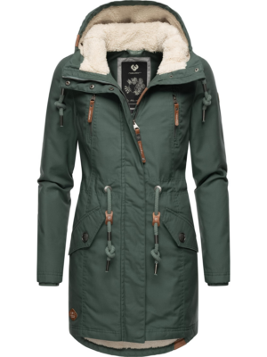Ragwear Téli parka 'Elsie'  zöld-Ár