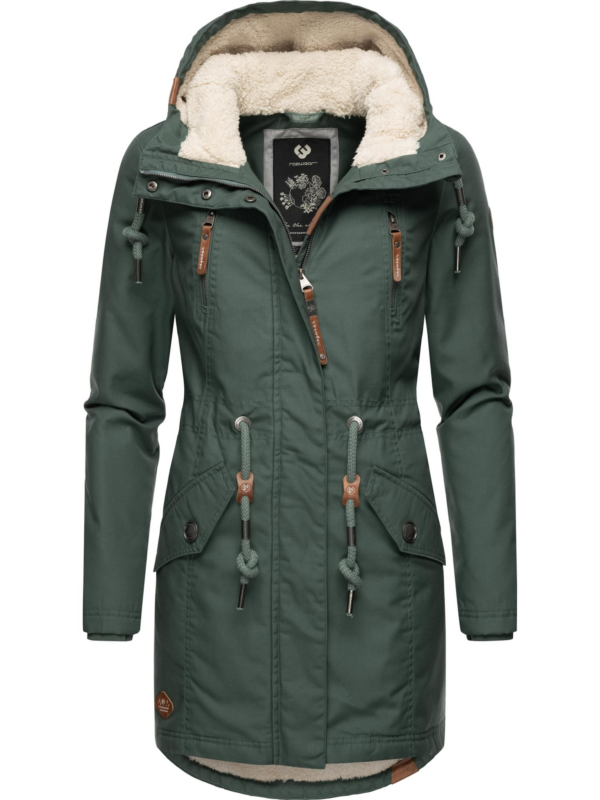 Ragwear Téli parka 'Elsie'  zöld-Ár