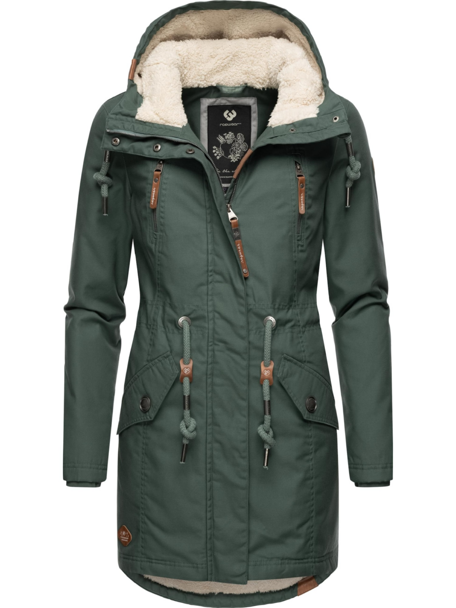 Ragwear Téli parka 'Elsie'  zöld-Ár