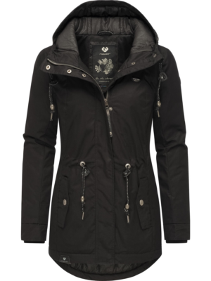 Ragwear Téli parka 'Monadis'  fekete-Hungary