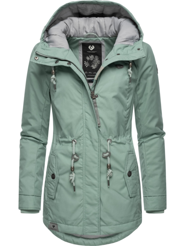 Ragwear Téli parka 'Monadis'  menta-Ár