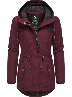 Ragwear Téli parka 'Monadis'  piros-Hungary