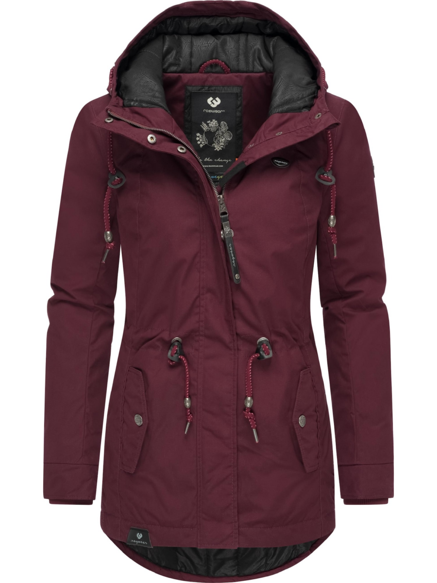 Ragwear Téli parka 'Monadis'  piros-Hungary