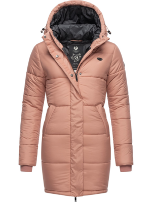 Ragwear Télikabátok 'Relive'  fáradt rózsaszín / fekete / fehér-Hungary