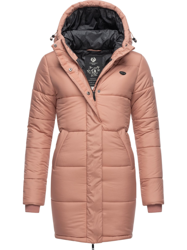 Ragwear Télikabátok 'Relive'  fáradt rózsaszín / fekete / fehér-Hungary