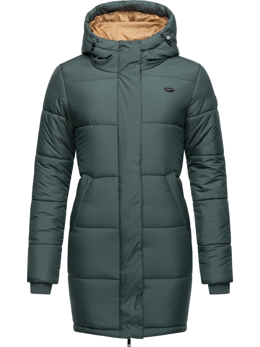 Ragwear Télikabátok 'Relive'  smaragd / fekete / fehér-Hungary