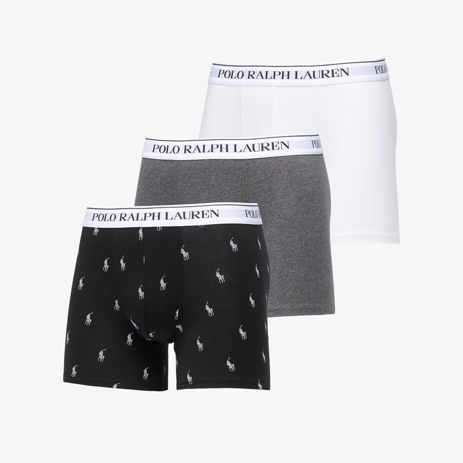Ralph Lauren Boxer Brief 3-Pack Multicolor M-alacsony-ár