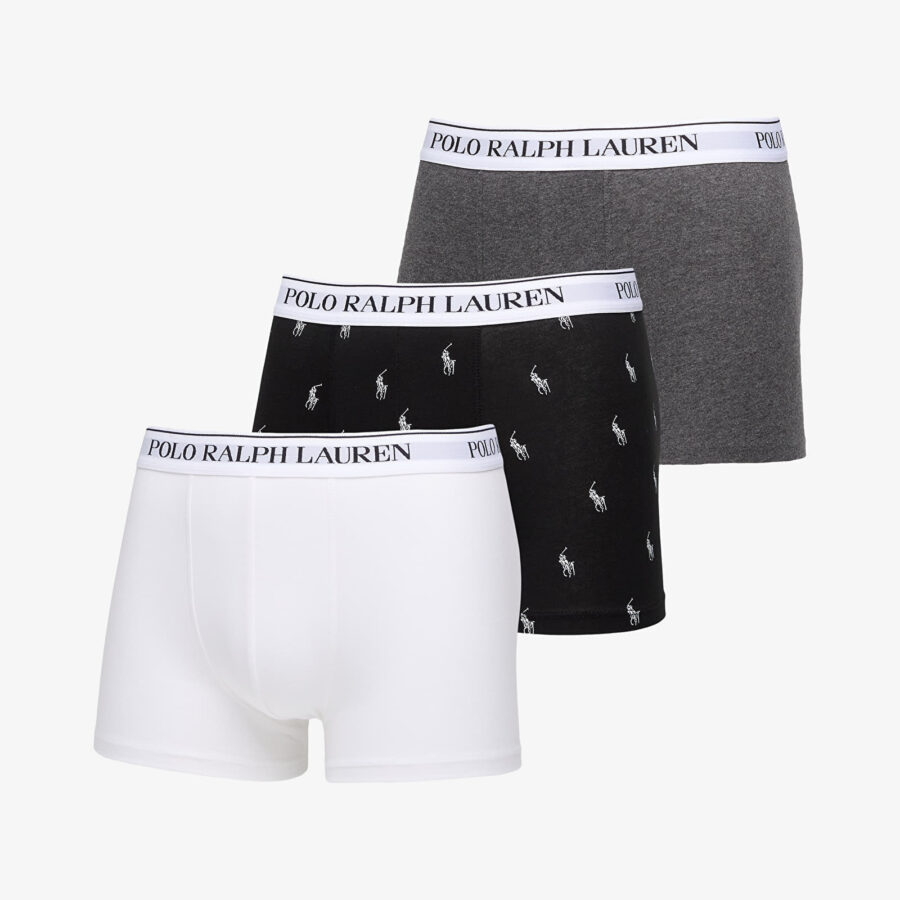 Ralph Lauren Classic Stretch Cotton Trunk 3-Pack Multicolor S-alacsony-ár
