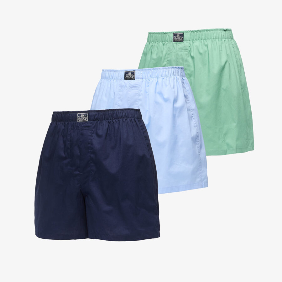Ralph Lauren Open Boxer Brief 3-Pack Multicolor S-alacsony-ár