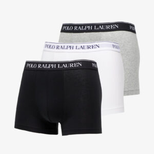 Ralph Lauren Stretch Cotton Classic Trunks Grey/ White/ Black XXL-alacsony-ár