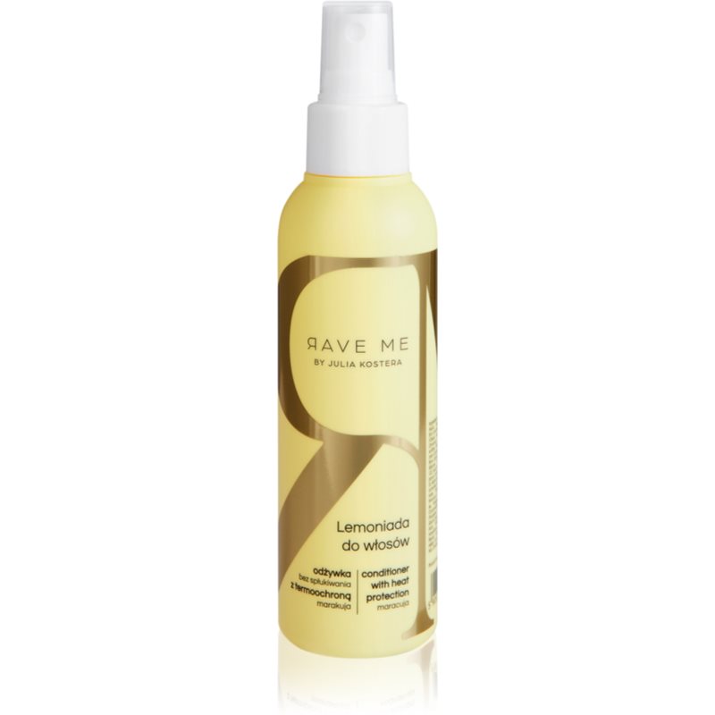 RaveMe Hair Lemonade Conditioner With Heat Protection öblítés nélküli tápláló kondicionáló a hajformázáshoz