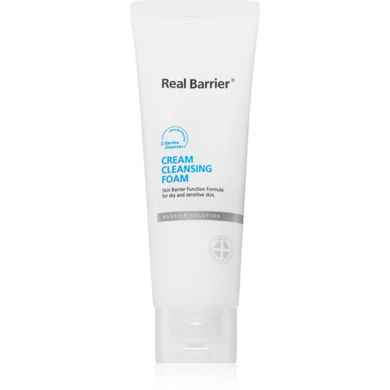 Real Barrier Barrier Solution Cleansing krémes tisztító hab az érzékeny száraz bőrre 120 ml-Ár