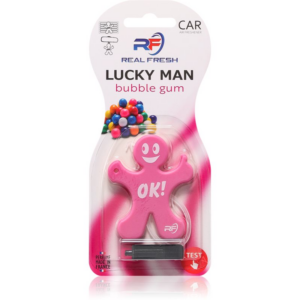 Real Fresh Lucky Man Buble Gum illat autóba 1 db