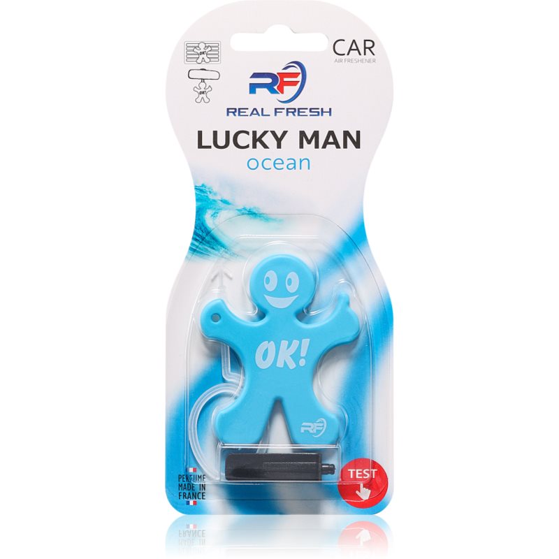 Real Fresh Lucky Man Ocean illat autóba 1 db