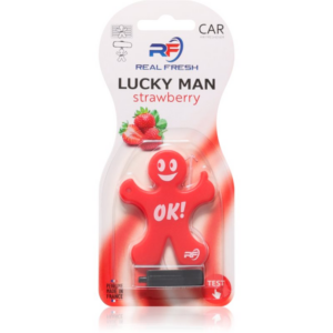 Real Fresh Lucky Man Strawberry illat autóba 1 db