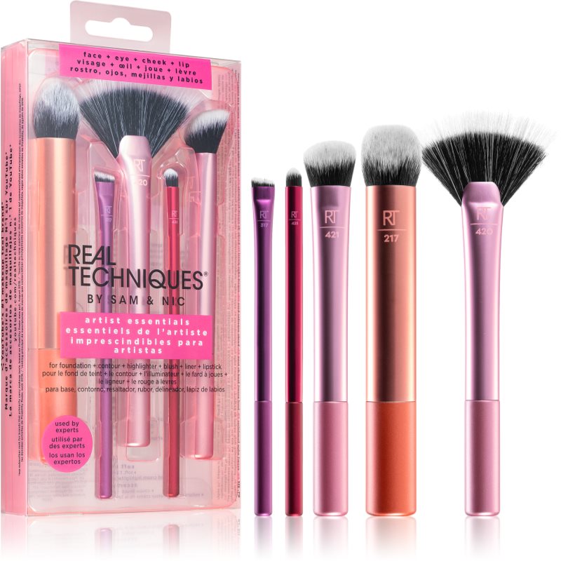 Real Techniques Artist Essentials ecset szett 5 db-Eredeti