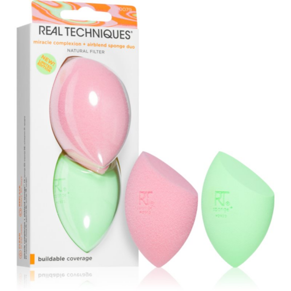 Real Techniques Orange Crush szivacsok az arcra 2 db-Ár